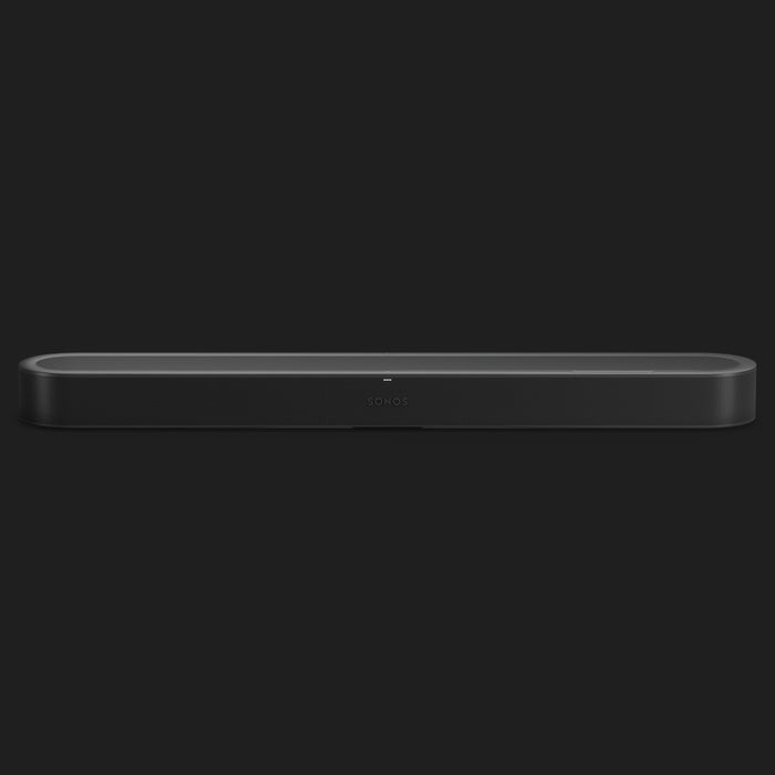 Beam Ultra in black, angled detail view showing speaker grille and controls