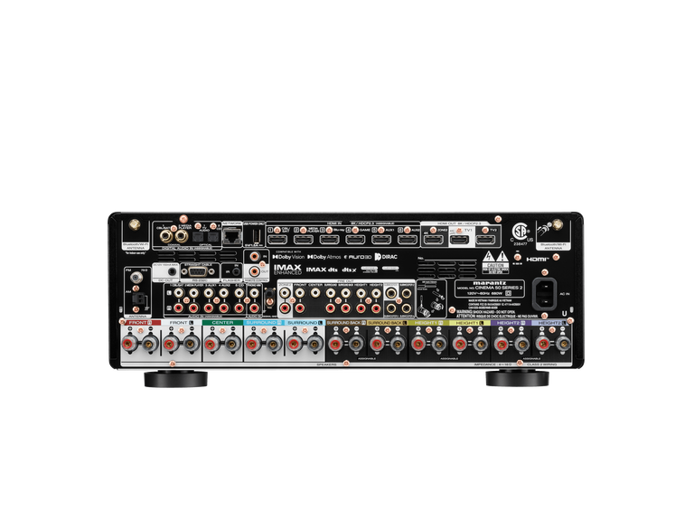 Marantz CINEMA 50 Series 2 AV Receiver - Black Rear