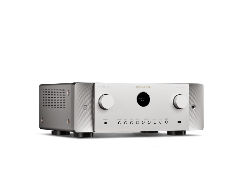Marantz CINEMA 60 Series 2 - Silver-Gold, angled right