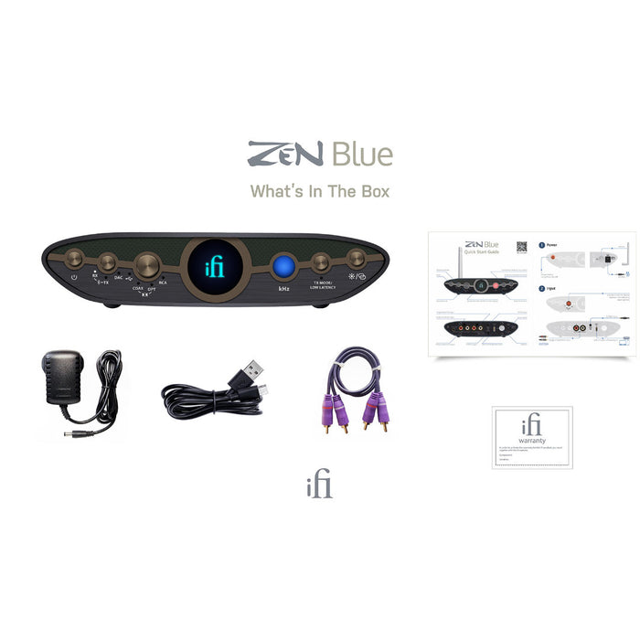 iFi Audio Zen Blue 3 - DAC & Wireless Music Streamer