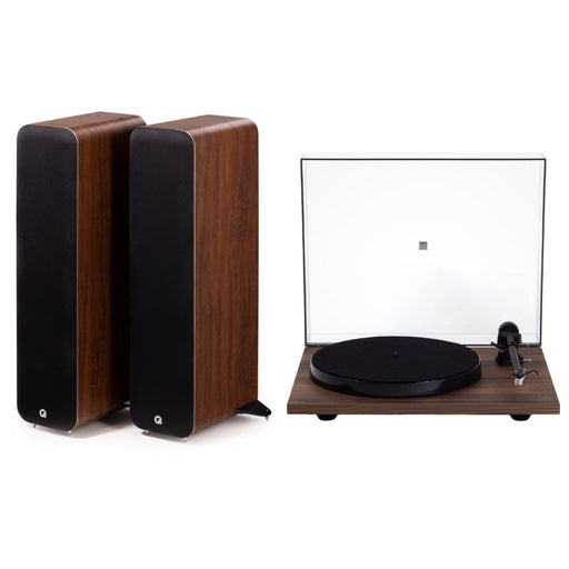 Q Acoustics M40 Active Speaker (Pair) + Rega Planar 1 Plus Turntable Package