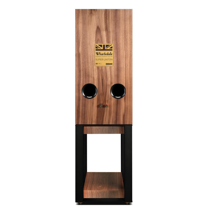Wharfedale Super Linton Heritage Speaker (Pair) with Stands - Walnut