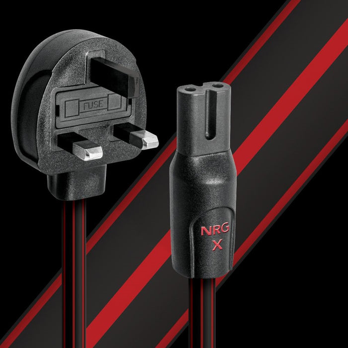 Audioquest NRG-X2 AC Power Cable (UK Plug - IEC C-7)